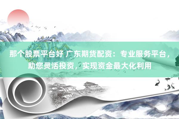 那个股票平台好 广东期货配资：专业服务平台，助您灵活投资，实现资金最大化利用